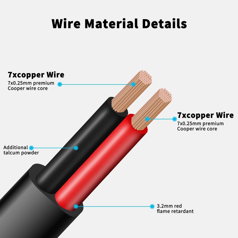 DaFuRui 5Pcs Male to Female DC Extension Cable 3.3ft/1Meter, 5.5mm x 2.1mm Extension Cord DC Plugs Extension Cable 12V Led Extension Cables for CCTV Security Camera and 5~24VDC LED Light Strips - Image 3